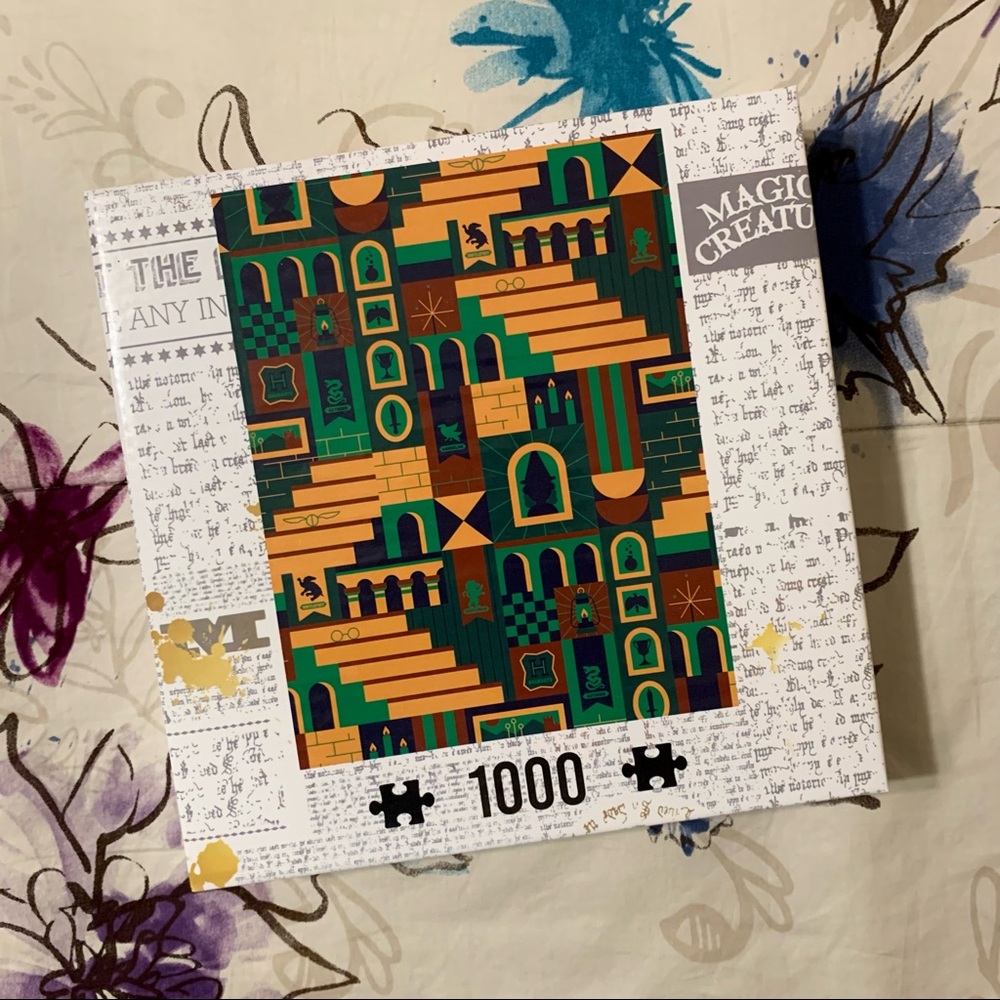 💛 Harry Potter Geometric Art Style Puzzle